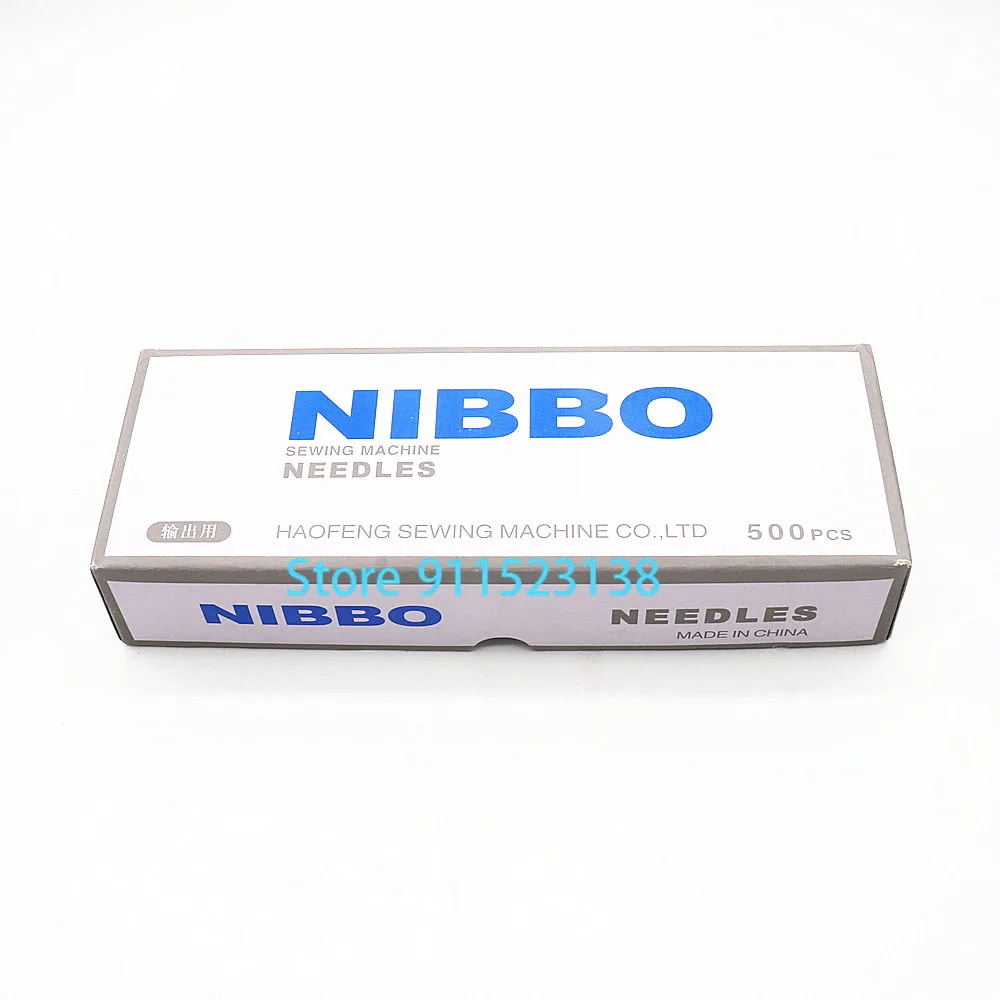 500 Pcs Genuine NIBBO Sewing Needle DBX1 60/8 65/9 70/10 75/11 80/12 90/14 100/16 110/18 120/19 For Industrial Sewing Machine