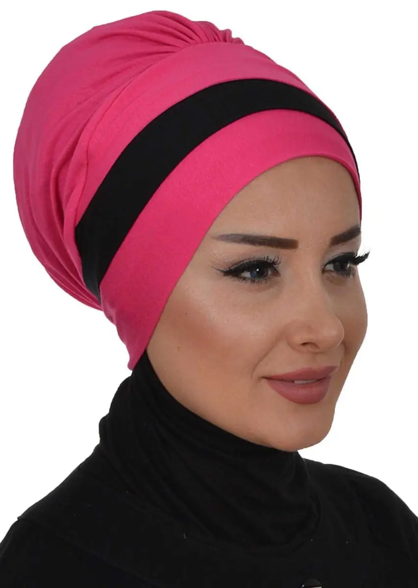 Doppel farbe gekämmte Knochen fuchsia