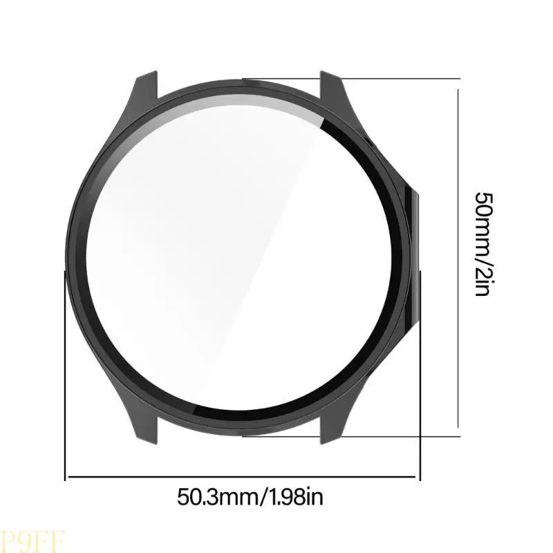 

CS1W Watch Case с измельченной стеклянной пленкой для просмотра 3 Protector Cover