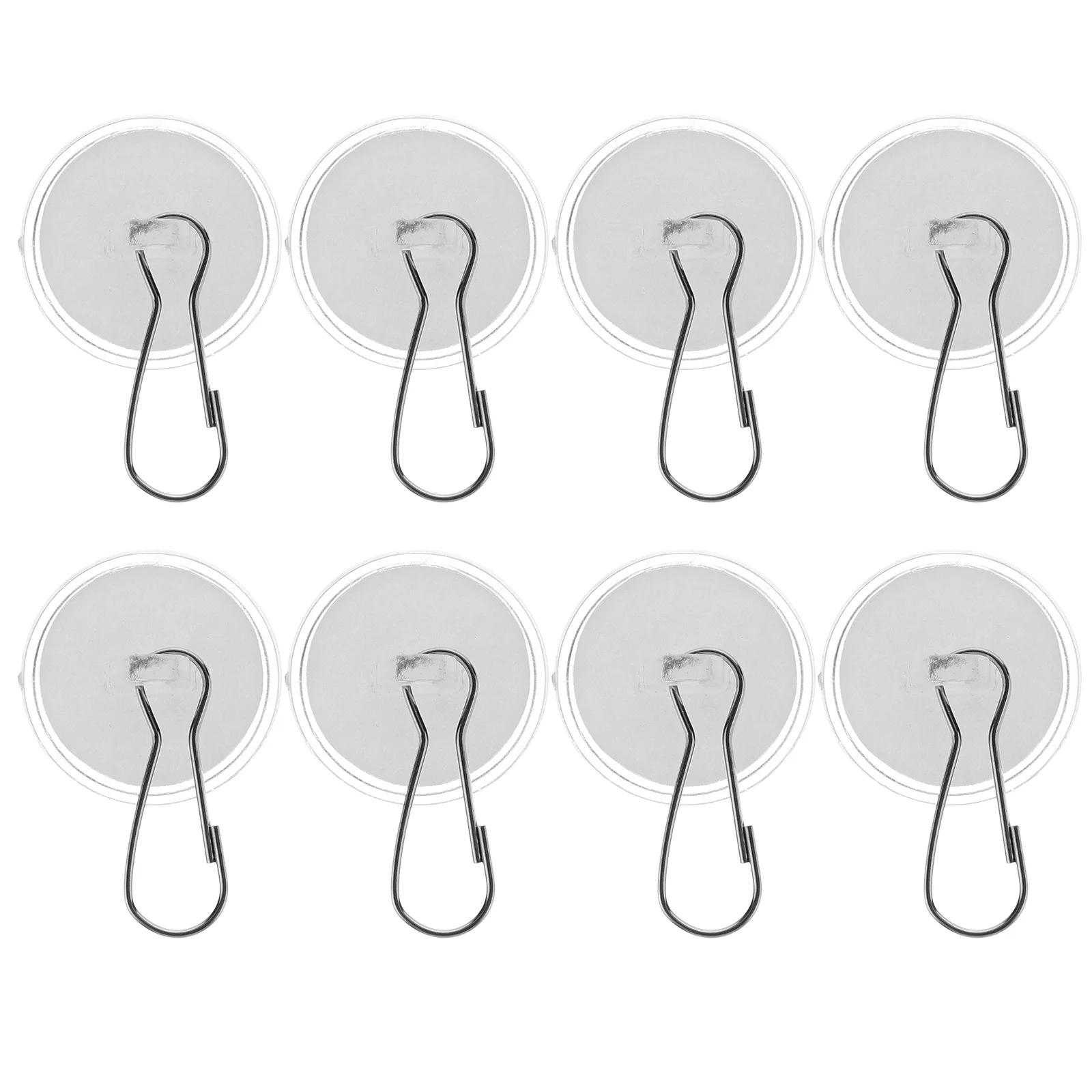 

10 Pcs Chandelier Hook Ceiling Suction Cup Hooks Decoration Plastic Heavy Duty Clothes Racks