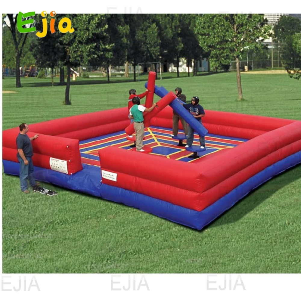 4 Person13Ft قاعدة تجارية احترافية Joust Arena لعبة قابلة للنفخ شديدة التحمل معركة المصارع التفاعلية للأطفال والكبار #1