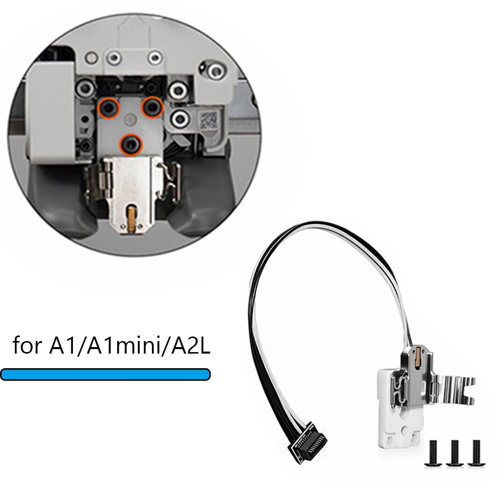 Zirconia Ceramic Hot End Heating Assembly, High Temperature Resistant 3D Printer Accessories for  A1 / A1 mini / A2L