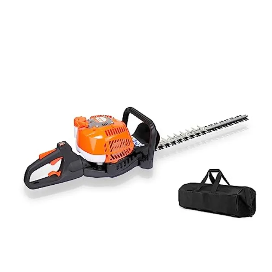 24 Polegada 26cc 2 ciclo alimentado a gás dupla face aparador de sebes com alça rotativa para paisagistas profissionais usuários domésticos e garde