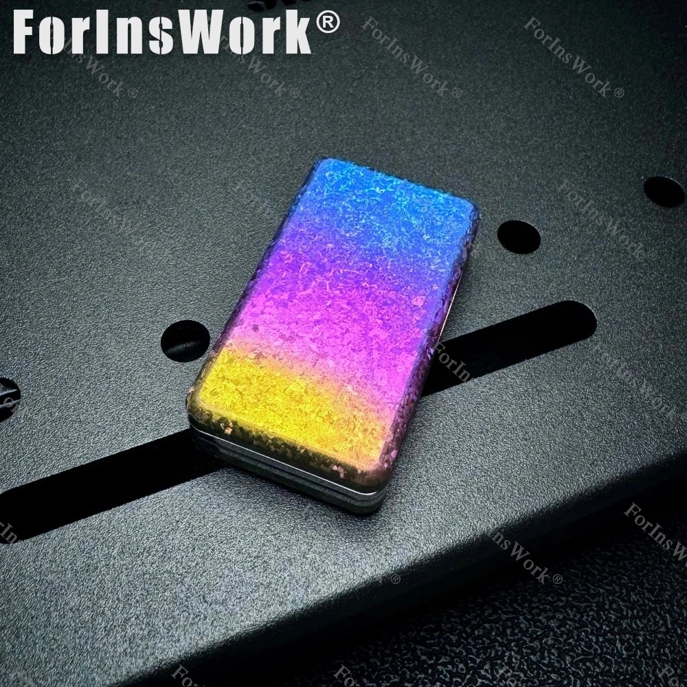 MCZHI EDC Magic Rail Mechanical Magnetic Push Slider Decompression Metal Toy Anti Stress Toy Slide Fidget Toy