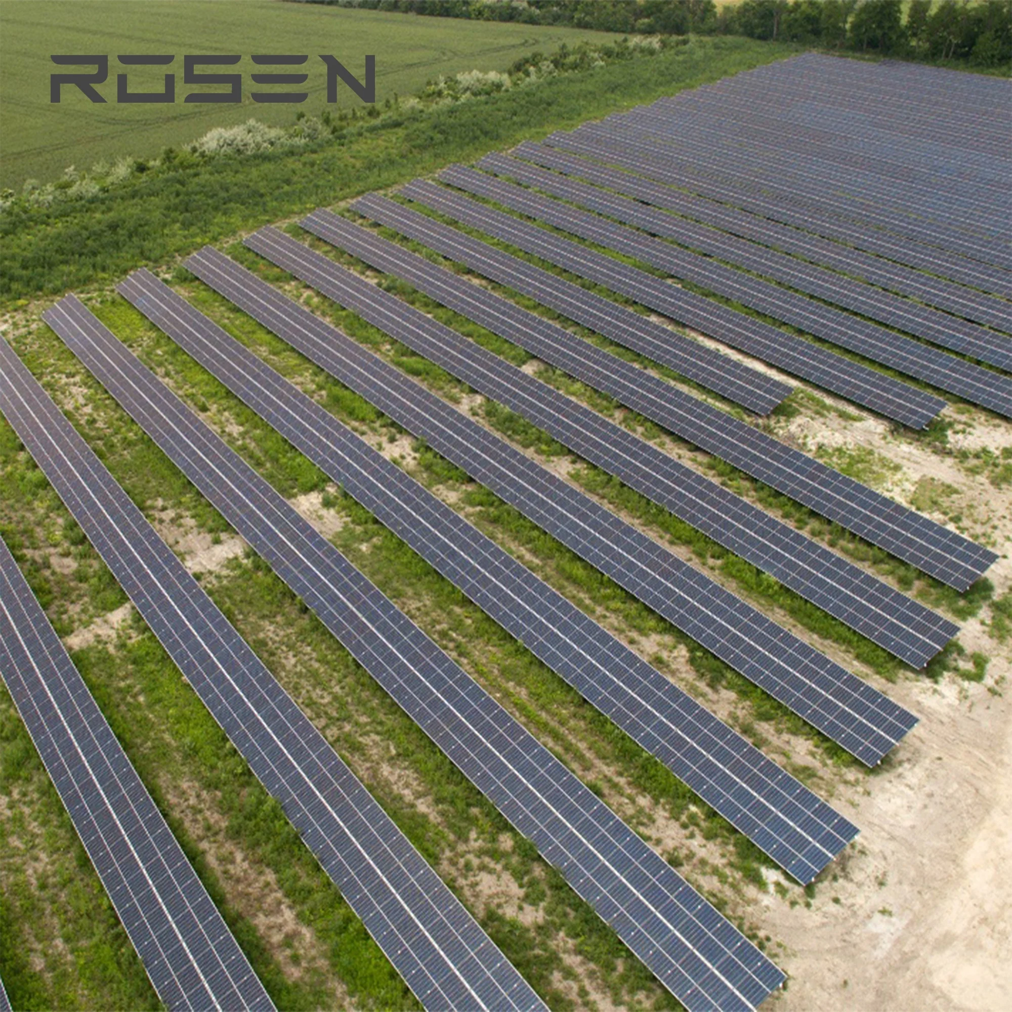 n Type Topcpn Rosen Solar Tier 1 630w Solar Panel High Efficiency for 10kw 20kw 30kw Hybrid Solar System