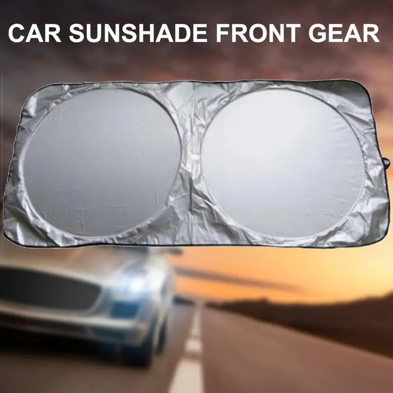 160*86cm/190*90cm Car Windshield Sunshade Cover Folding UV Protection Shield Universal Car Front Window Sun Block Sunshade Visor