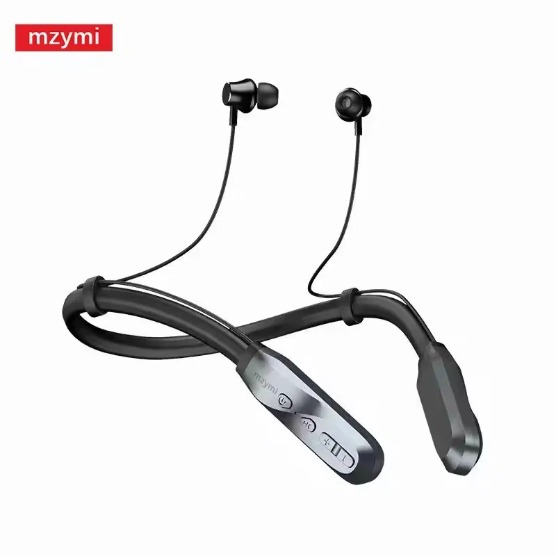 

MZYMI Wireless Bluetooth Headphones Neckband5.1 Headphone With Mic Stereo Earbuds Headset for Xiaomi I35 Earphones Long Battery