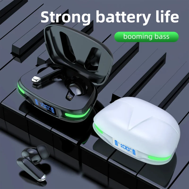 무선 인이어 이어폰, 매우 긴 배터리 수명, 우수한 음질, 안드로이드 iOS용 범용 호환성, 신제품
