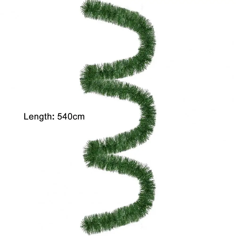 Adjustable Christmas Garland Christmas Rattan Decoration with Artificial Leaves Pine Needle for Home for Wedding