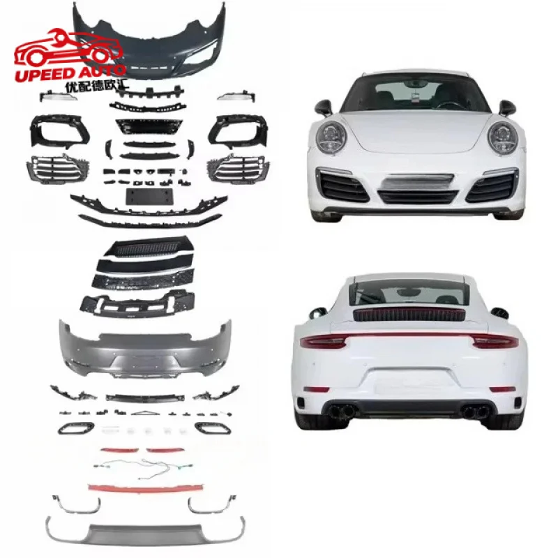 

Suitable for STLF 2012-2015 911.1 2016-2019 911.2 Body Kit Upgrade Front and Rear Bumpers