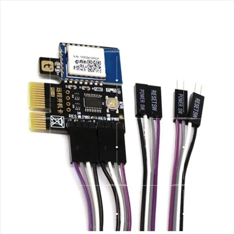 A3 Wifi PC Power Switch Desktop Computer Remote Boot Startup Card Telecommuting PICE MINI Card APP Remote Control
