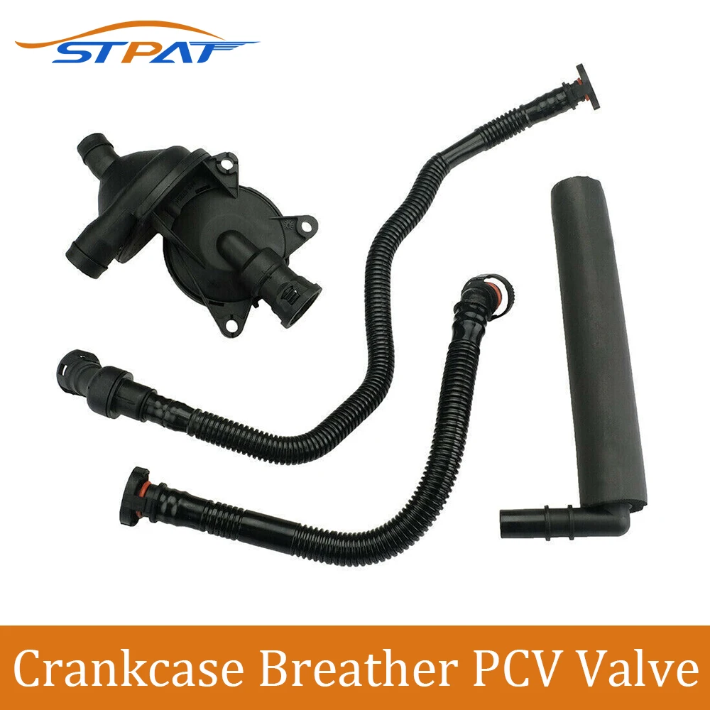 

STPAT Crankshaft Valve+Breather+Hose Kit For BMW 3 Series 316 318 E46 N42 N46 11617503520 11157513903 11157503524 11157503523