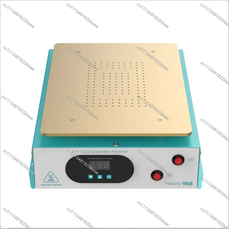 For 968 Separator Built-in Vacuum Pump Double Pump Mobile Phone Screen Separation Machine Screen Remover Large Size