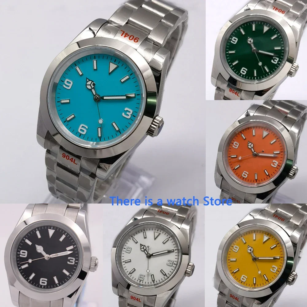 Bliger 36mm/39mm Mens Automatic Mechanical Watch  Japan NH35 MIYOTA 8215 PT5000 Movement Sapphire Glass Luminou Men's Watch