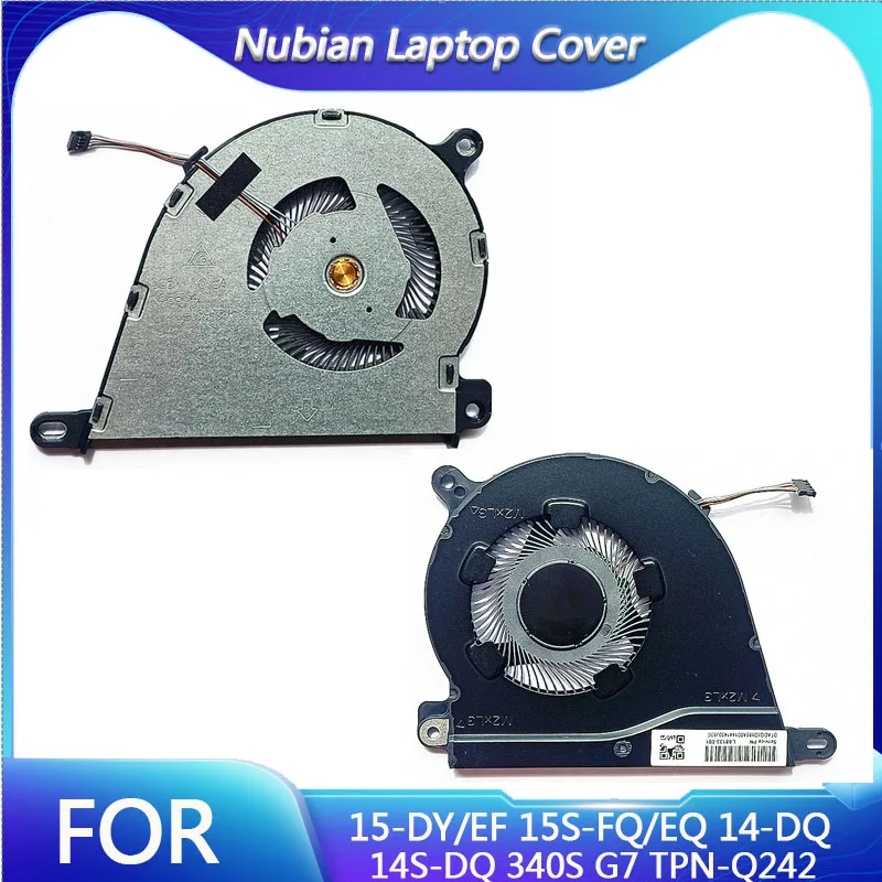 

New Cooling Fan for HP laptop repair parts 15-DY EF 15S-FQ EQ 14-DQ 14S-DQ 340S G7 TPN-Q242 Laptop Replacement Part