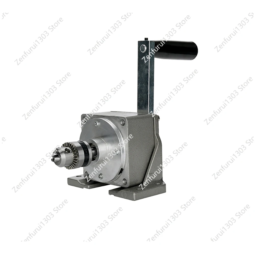 Manual Tapping Machine High Precision Hand Crank Tapper Portable Drilling Threading Machine with 0.6MM-6MM Tap Chuck