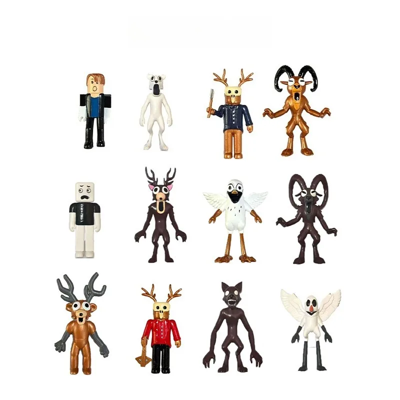 لعبة أنيمي 99 ليالًا في الغابة شخصية صغيرة من مادة PVC مجموعة ديكور تمثال تزيين المنزل لعبة هدايا للأطفال #6