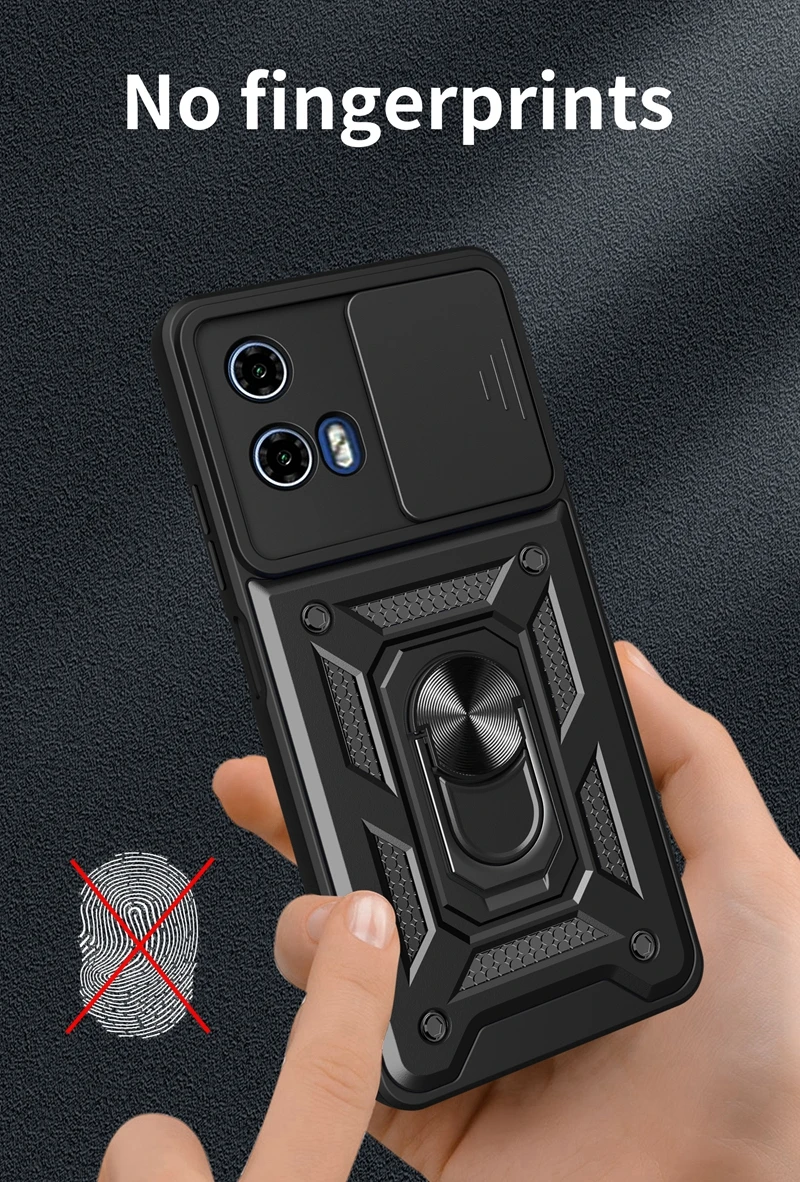 For Motorola Moto G04 G04S G14 G24 G34 G54 G84 5G Case Phone Camera Lens Protective Magnet Armor Shockproof Bumper Cover image 4