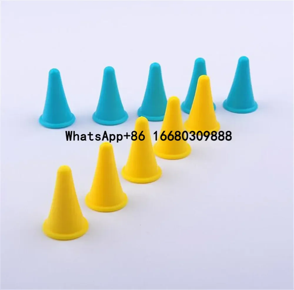 

Hot 2000pcs/lot Rubber Cone Shape Knit Knitting Needles Cap Tips Point Protectors For Knitting Craft Sewing Accessories