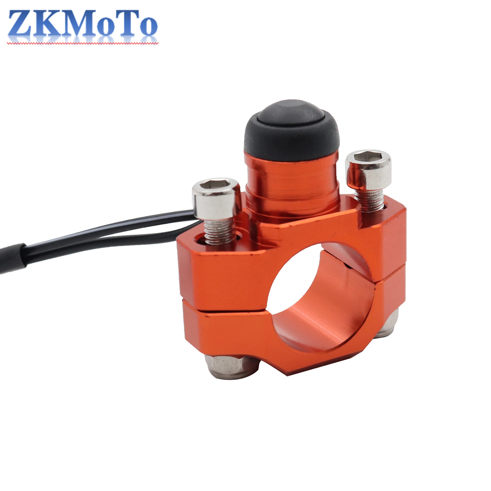 Motorcycle CNC Universal Engine Stop Start Kill Switch Momentary Push Button Switch For Yamaha Kawasaki KTM Honda CRF250 CRF450