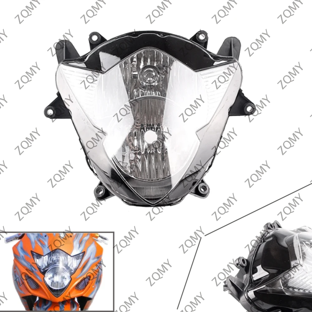 

Передняя фара в сборе для мотоцикла Suzuki GSXR 1000 K5 GSXR1000 2005 2006, запчасть для освещения мотоцикла