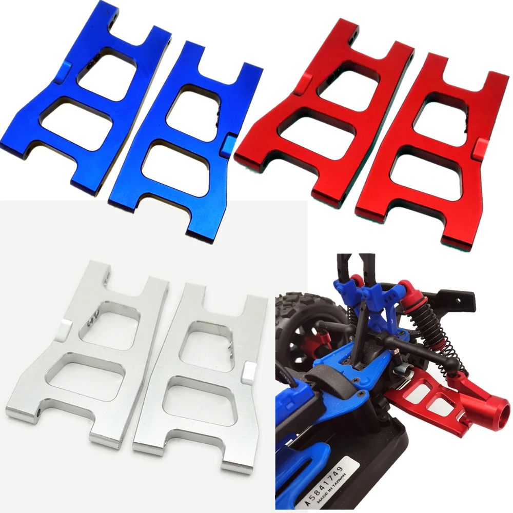 Brazo de suspensión inferior delantero o trasero de aluminio para Traxxas 1/18 Latrax Teton Latrax Desert Prerunner 7630