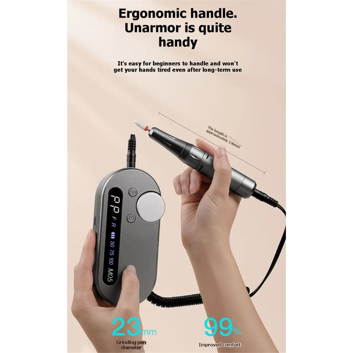 A97U Aug. Polisher Salon Special Remover Portable Silent Electric Manicure Artifact Small Nail Polisher