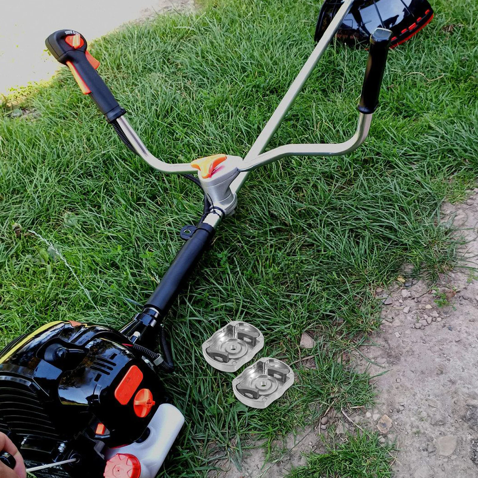 

2Pcs Starter Pawl Wheel Aluminum Pull Start Claw Gear Replacement Parts for Lawn Mower Mini Bike Recoil Assembly