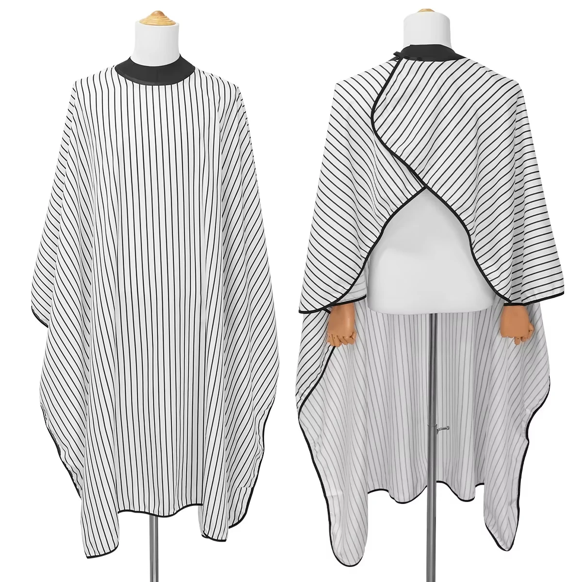 Hairdressing Coth Pattern Cutting Hair Waterproof Cloth Salon Barber Cape Professional Hair Stylist Retro Aprons Haircut Cape