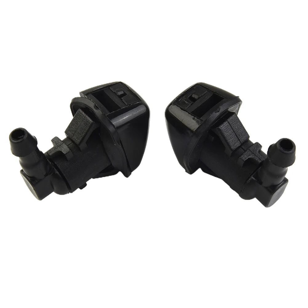 2Pcs For Ford Fiesta 2011-2015 Front Windscreen Wiper Spray Washer Nozzles BT4Z17603A Automotive Wiper Parts