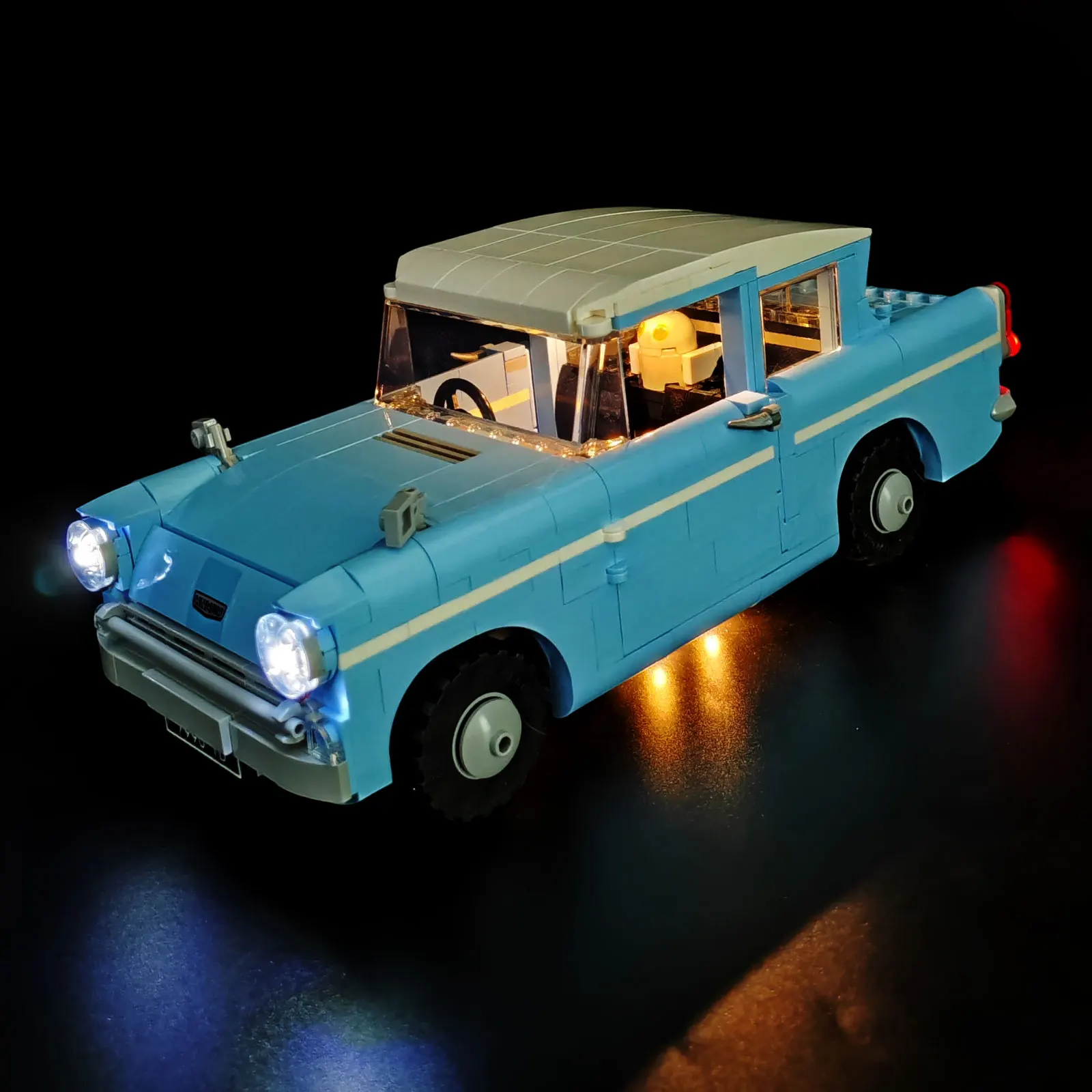 

LYBMTWF LED Lighting Kit Compatible with Lego 76470 Magic Flying Car Building Blocks (NOT Include Model Bricks)