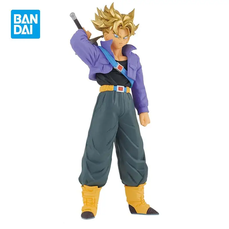 In Stock Original BANDAI Banpresto Dragon Ball BOS Torankusu Super Saiyan PVC Anime Figure Action Figures Model Toys