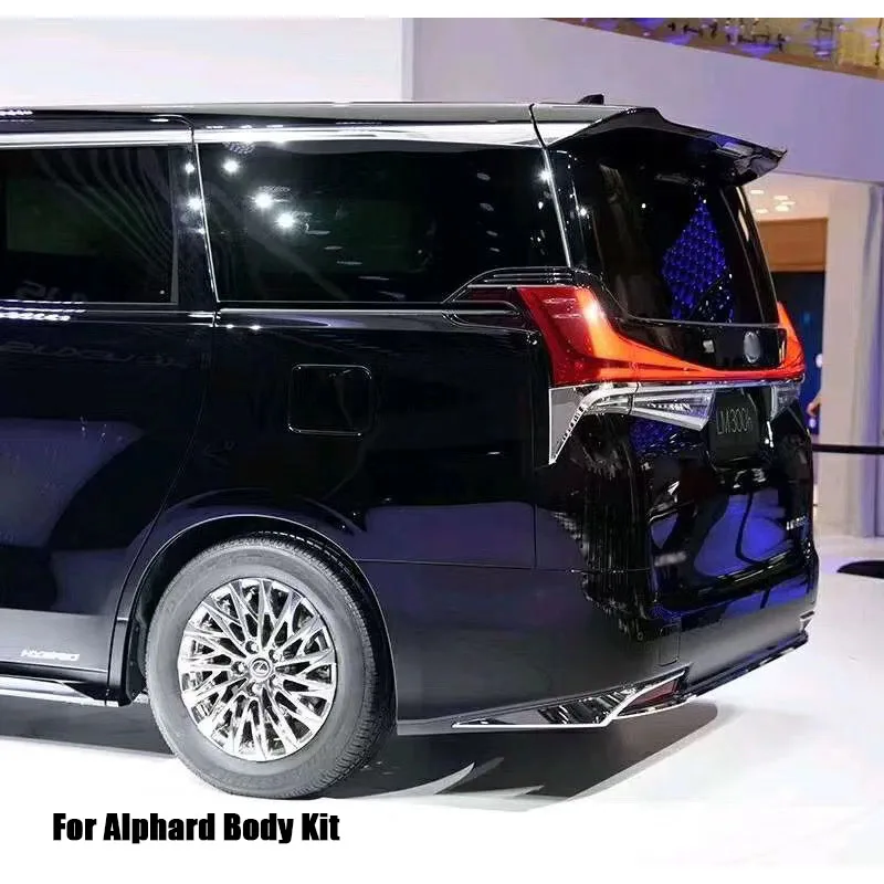 Car PP Body Kits for Alphard 2016+ Upgrade LM300/350 Body Kit Bumper Guard