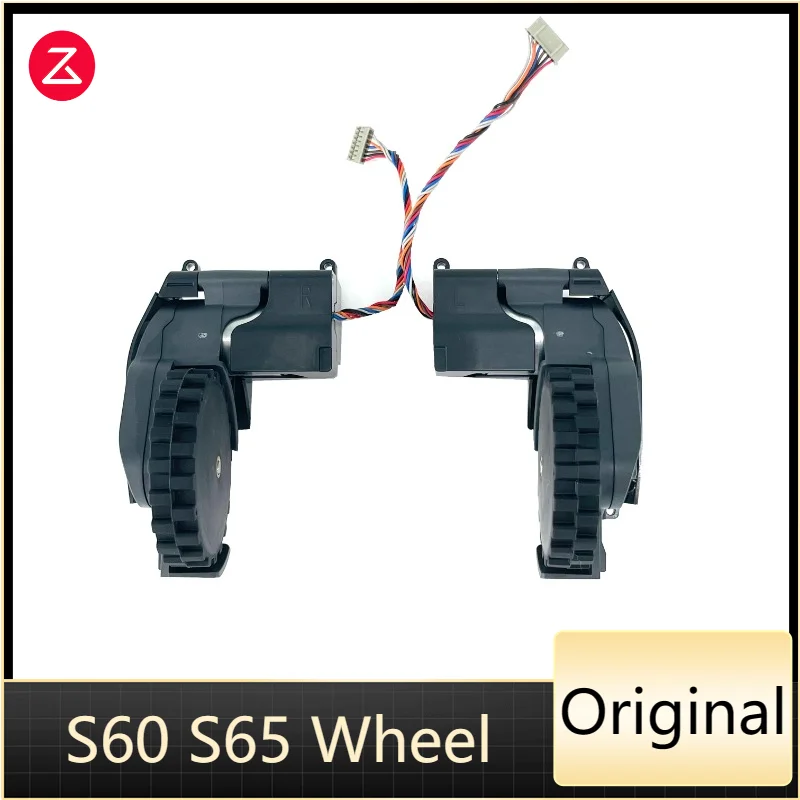 

Original Roborock S6 S60 S61 S65 Vacuum Cleaner Sweeping Robot Spare Parts Left and Right Wheel Walking Wheel Driving Wheels