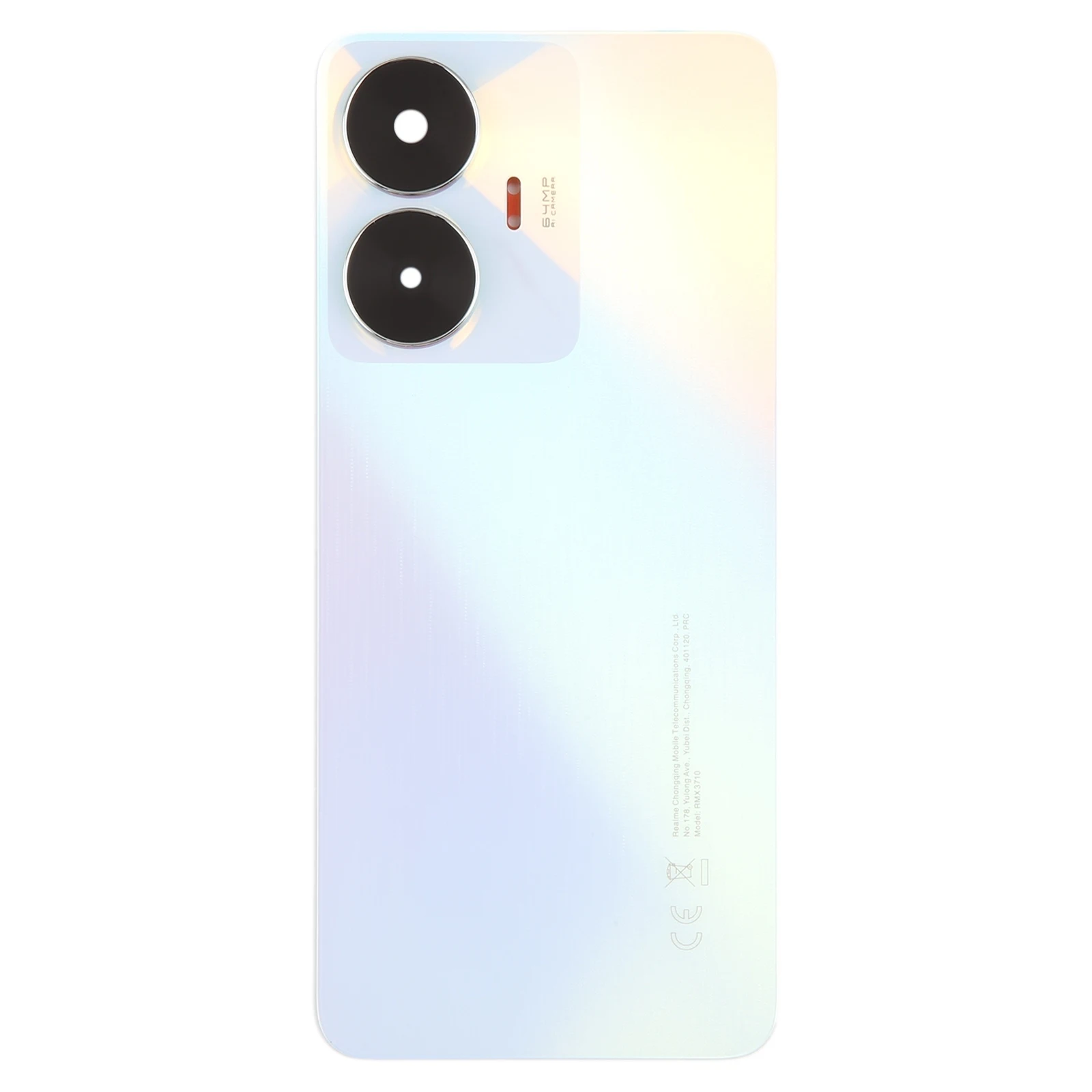 For Realme C55 Battery Back Cover with Camera Lens Cover