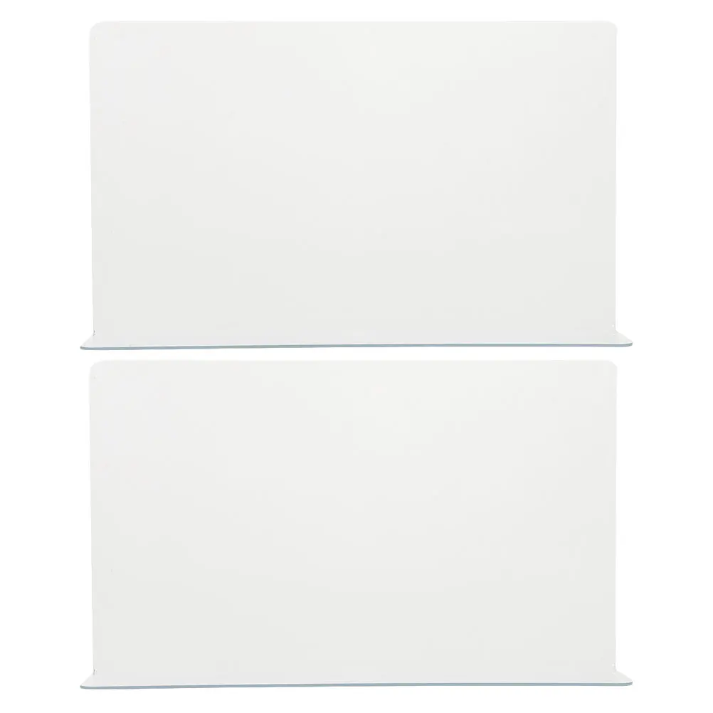 

2 Pcs Anti-splash Baffle Bathtub Protector Guard Translucent Barrier for Shower Walls Splashing Preventer Pvc Guards