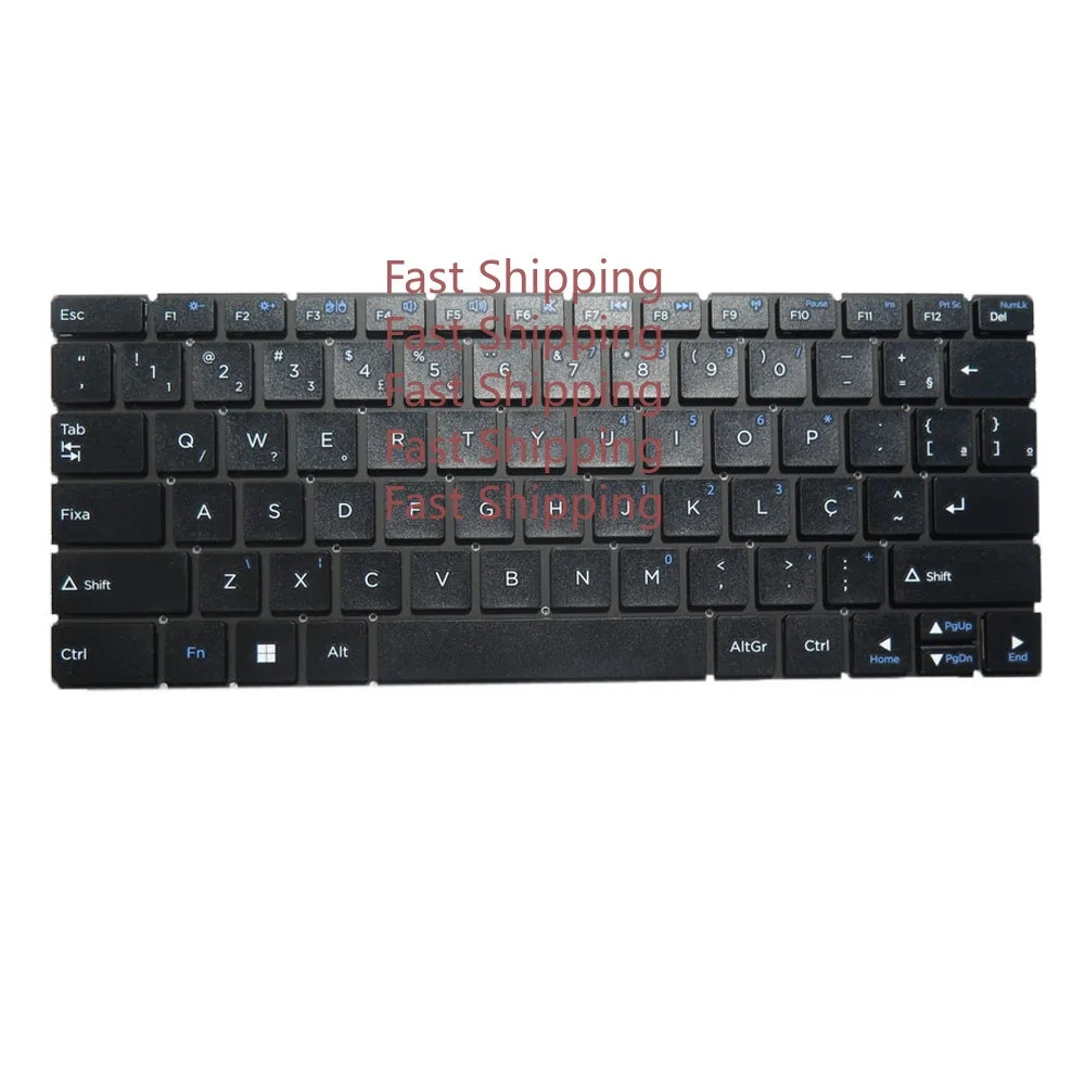 C=For Laptop Keyboard  XK-HS403 MB2756024 F0009-024 Brazilian BR Black