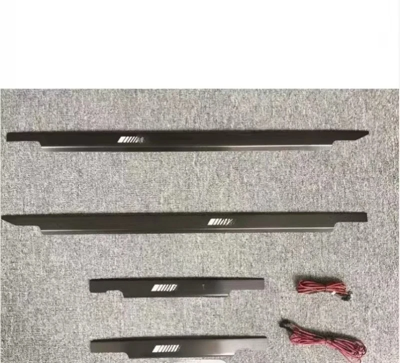 For AM-G Design LED Door Sill Chrome For G-CLASS W463 G65 G63 Kick Plates With Led