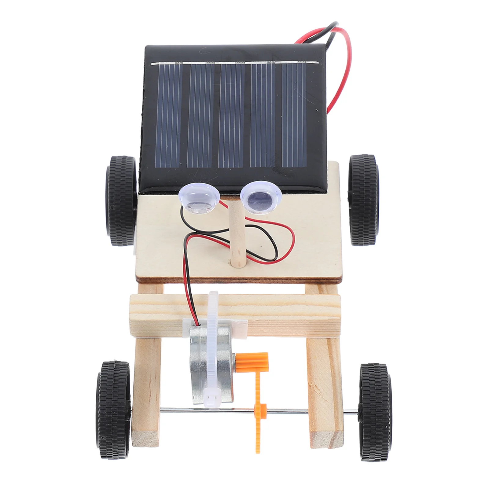 Mini Kit de voiture solaire en bois, bricolage, tige éducative, Gadget d'apprentissage créatif pour enfants