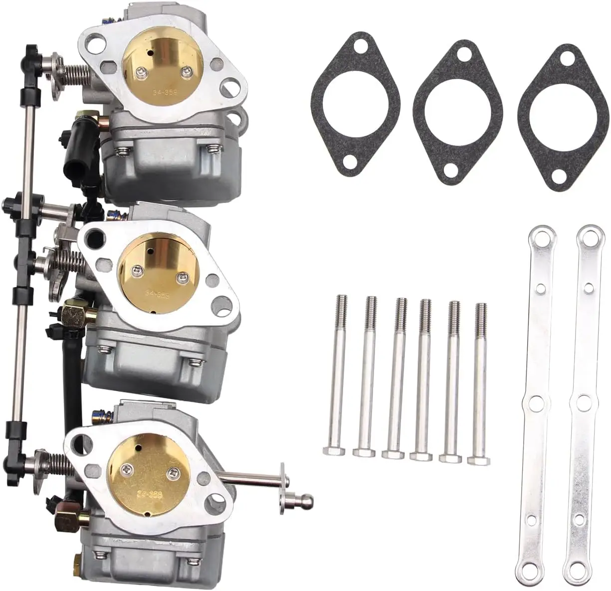 Carburetor Carb For MERCURY/MARINER 2T 3CLY 70 75 80 90HP Outboard Repalce # 3301-9012