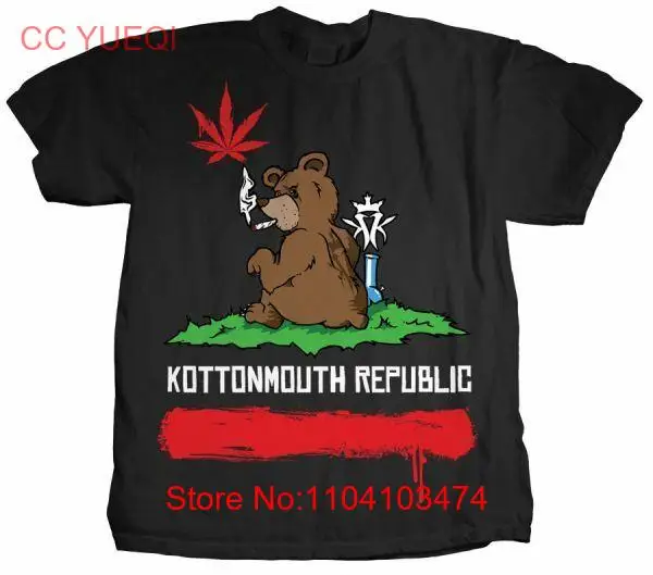 

KOTTONMOUTH KINGS Republic Smoking California Bear T-Shirt NEW Small S