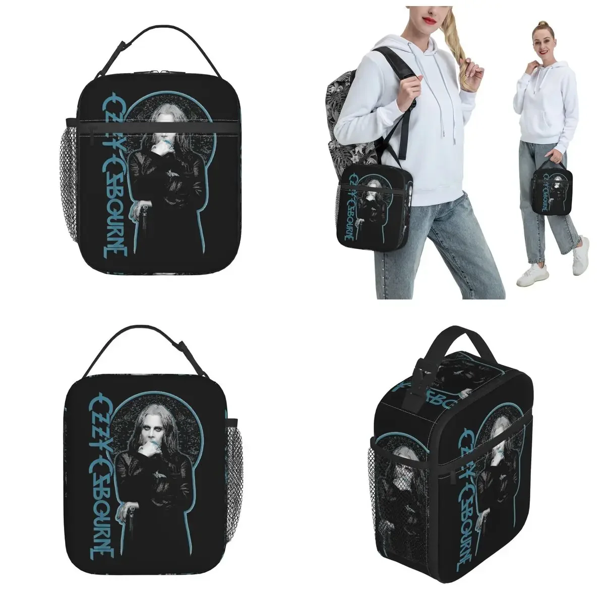 Album Patient Rock Band Accessories Insulated Lunch Bag singer Food Box Portable Thermal Lunch Boxes