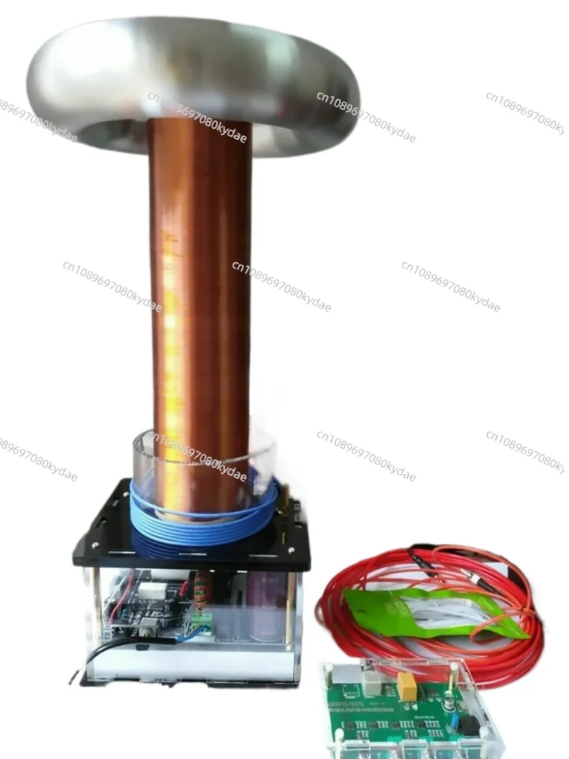 Big 220V Tesla Electric Coil Induction Arc Music Tesla Coil Big Pulse