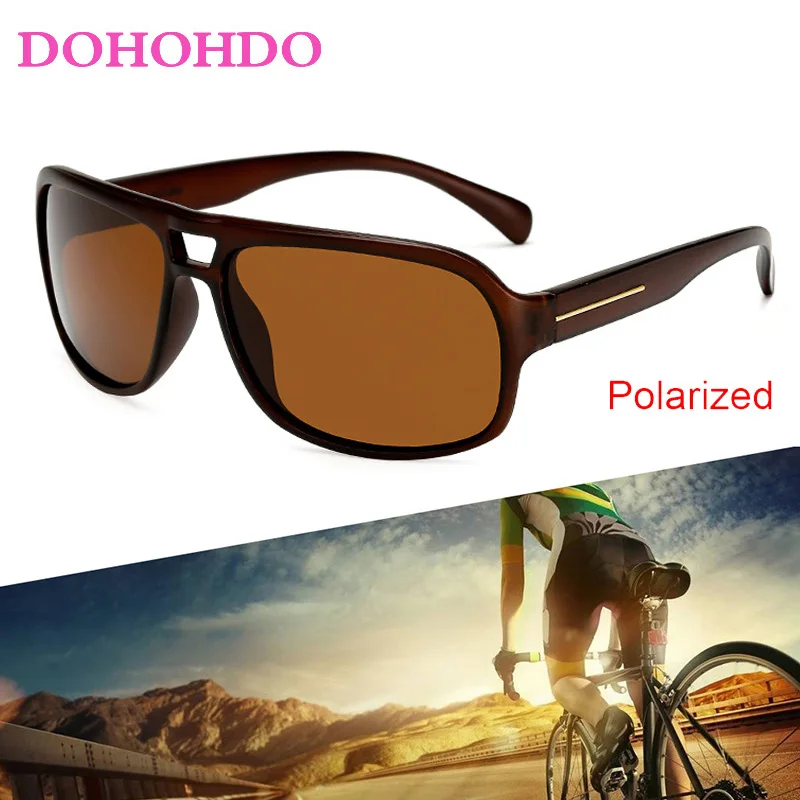 DOHOHDO Popular Hot Sale Women Men Polarized Sunglasses UV400 Driveing Mirror Glasses Eyewear For Men Goggles Sun Glasses From