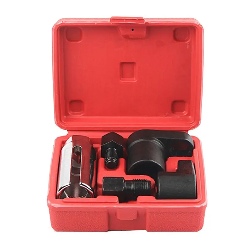 【HOT N07R】 5Pcs/Set Oxygen Sensor Wrench Kit for Auto O2 Socket Removal Install Offset Vacuum Sensor Socket Thread Tool