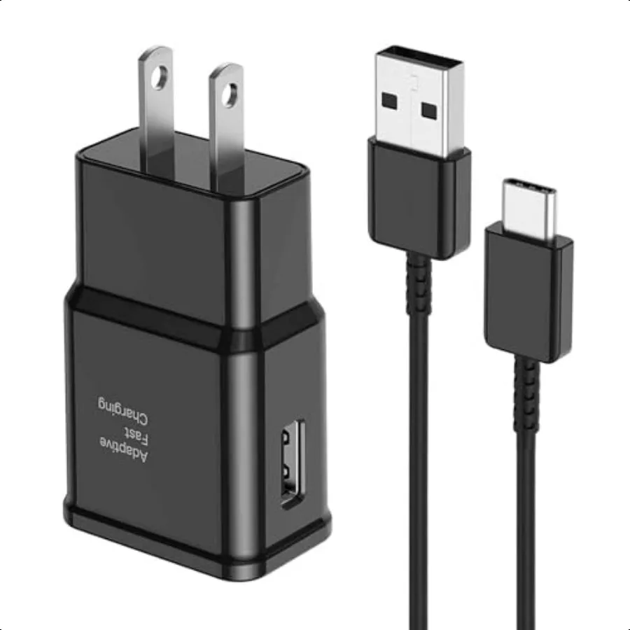 شاحن سريع لسامسونج شحن سريع شاحن سريع USB نوع C 6.6ft كابل الحبل لسامسونج غالاكسي الهاتف S10 S9 S8 زائد A51 A5