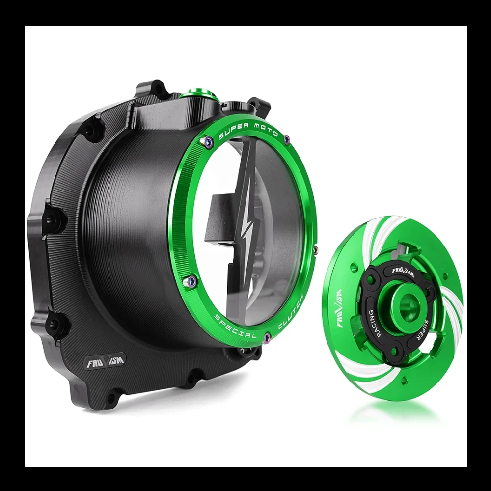 

Clear Clutch Cover For Kawasaki Z900 ZR900 Z900RS 2018 - 2023 2019 2020 2021 2022 Motorcycle Engine Cover