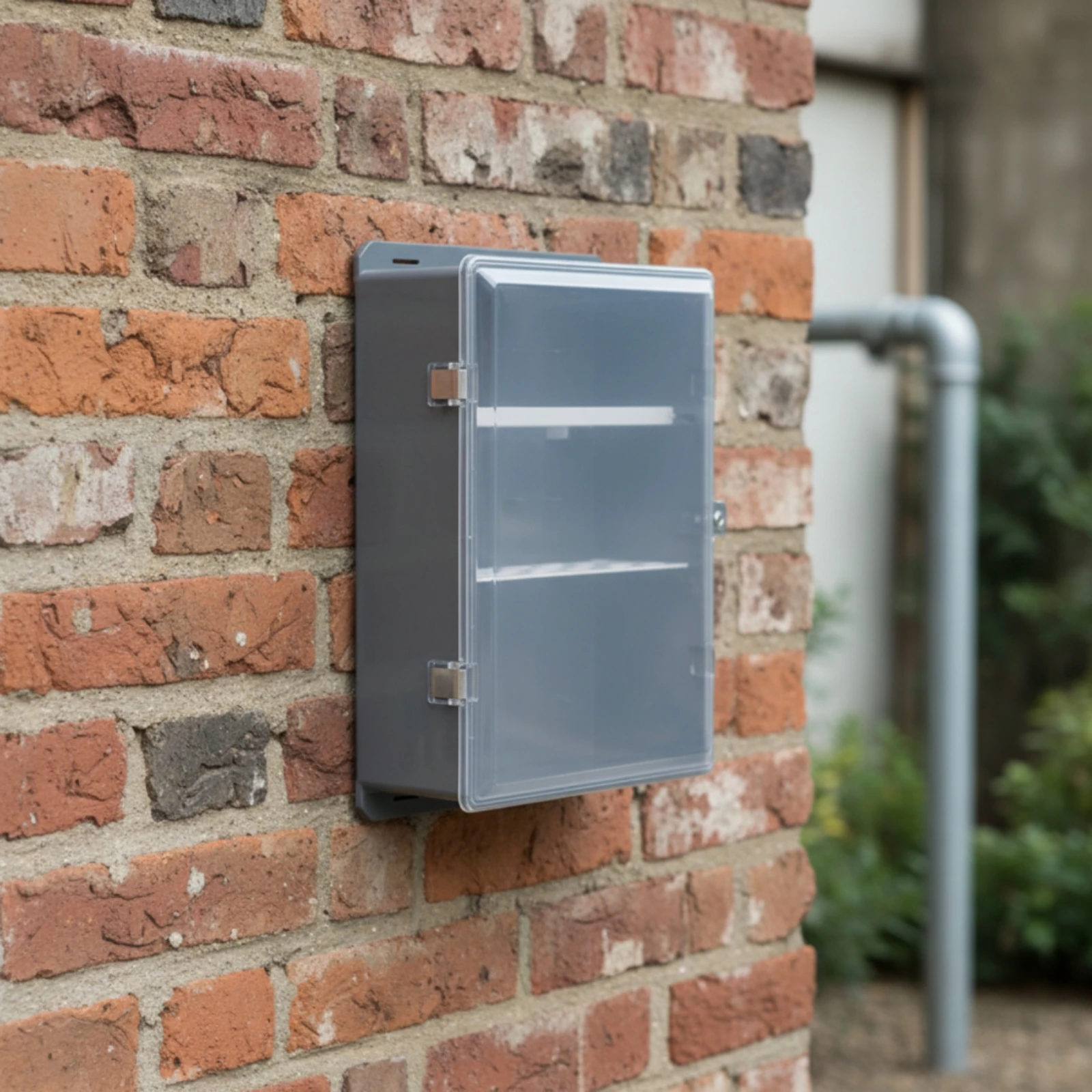 Enclosure Flame-Retardant Hinged Electrical Enclosure with Latches Junction Box with Hinged Cover UL94 V-0 for Electricians view 5