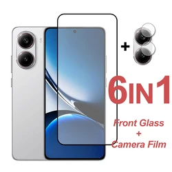 For Xiaomi Poco X7 Pro Glass Screen Protector On Poco X7 Pro Full Cover Tempered Glass Protective Camera Lens Film Redmi Turbo 4