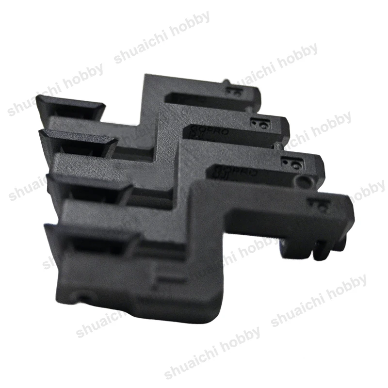 1PCS For DJI Action Camera Mounting Bracket Tactical Helmet Adapter Quick-Release Holder First Personal View Shooting for GoPro